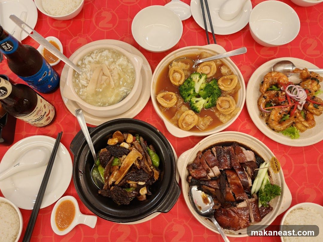 Chinese Food Spread