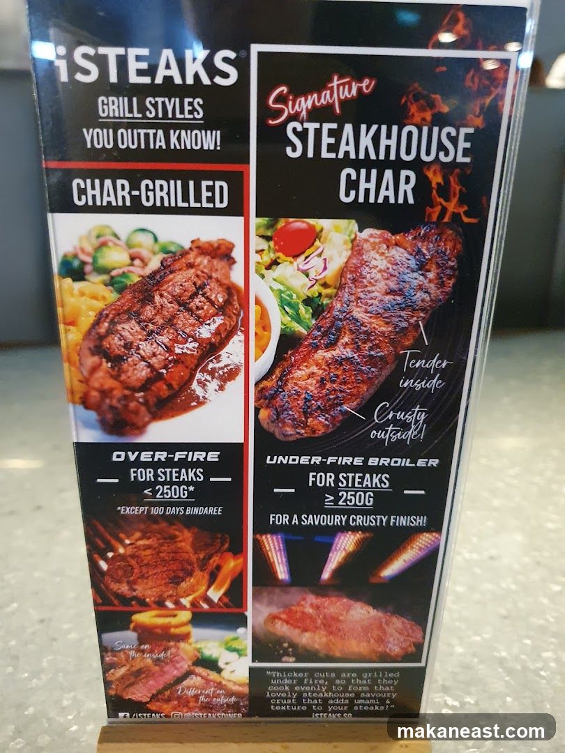 iSteaks Grill Styles