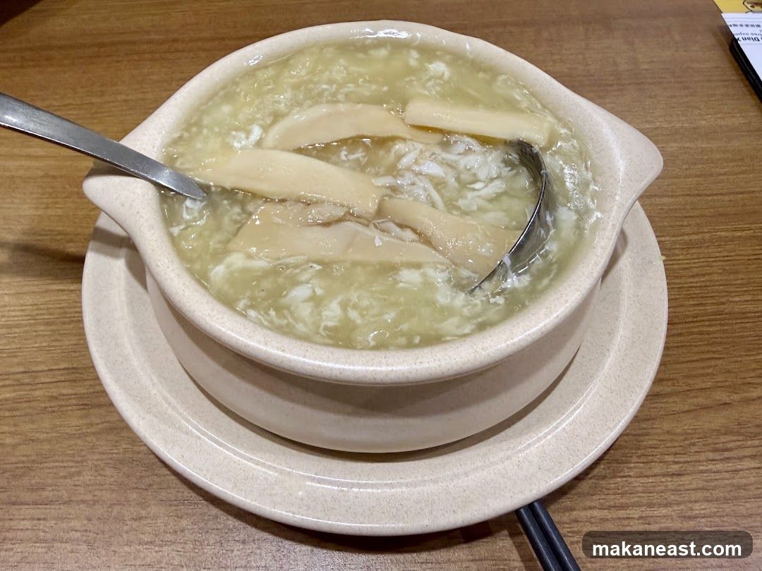 Crab and Bamboo Shoot Soup