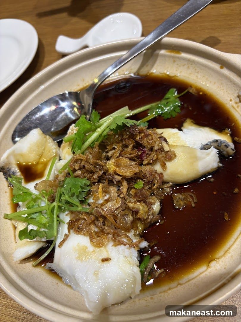 Steamed Fish with Soy Sauce