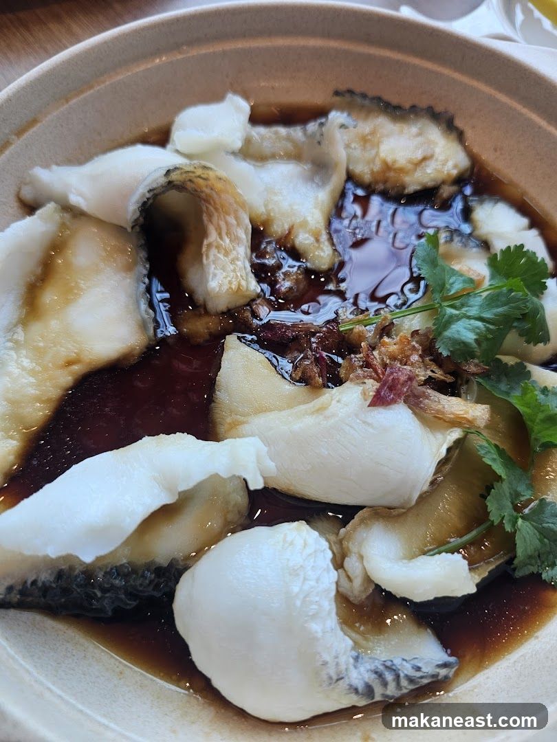 Steamed Fish Dish