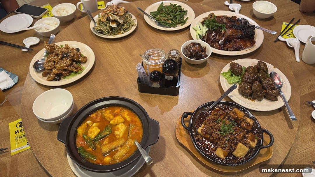Chinese Food Spread