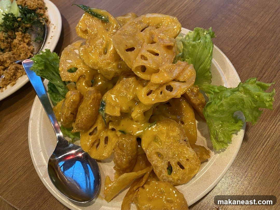 Salted Egg Lotus Root