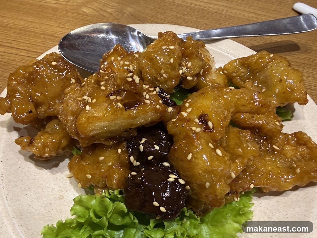 Sesame Chicken Dish