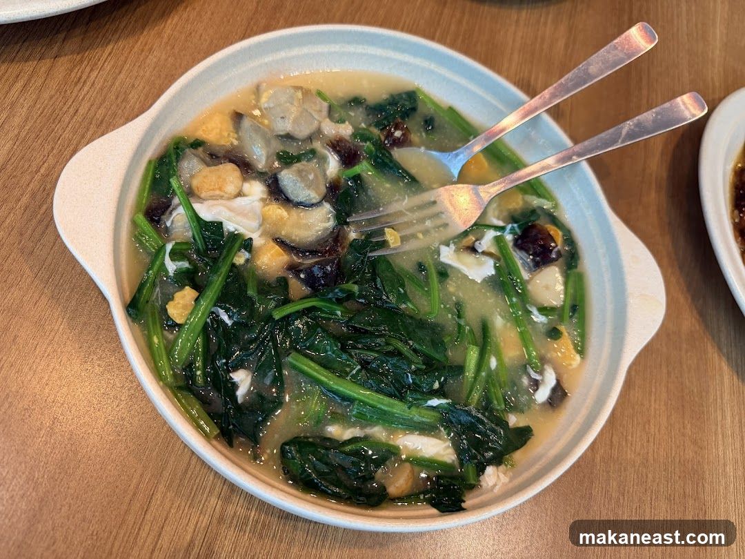 Spinach and Egg Dish