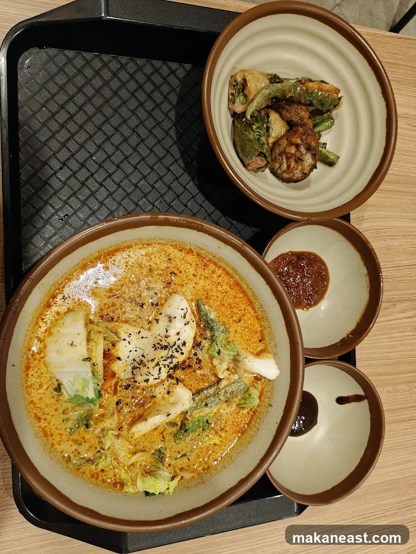 Noodle Soup and Appetizer