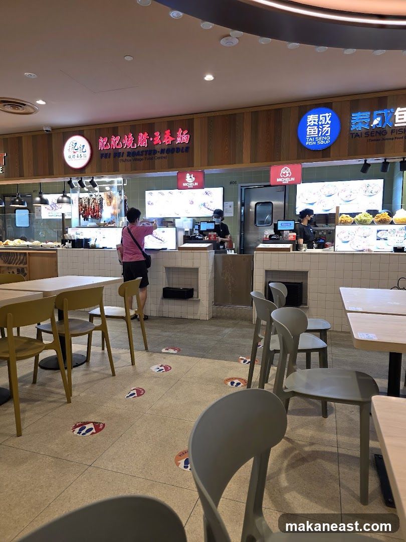 Food court stalls