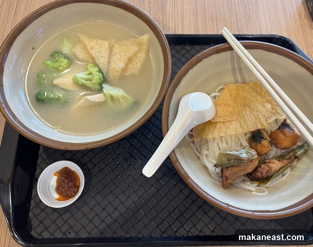Noodle Soup and Side Dish