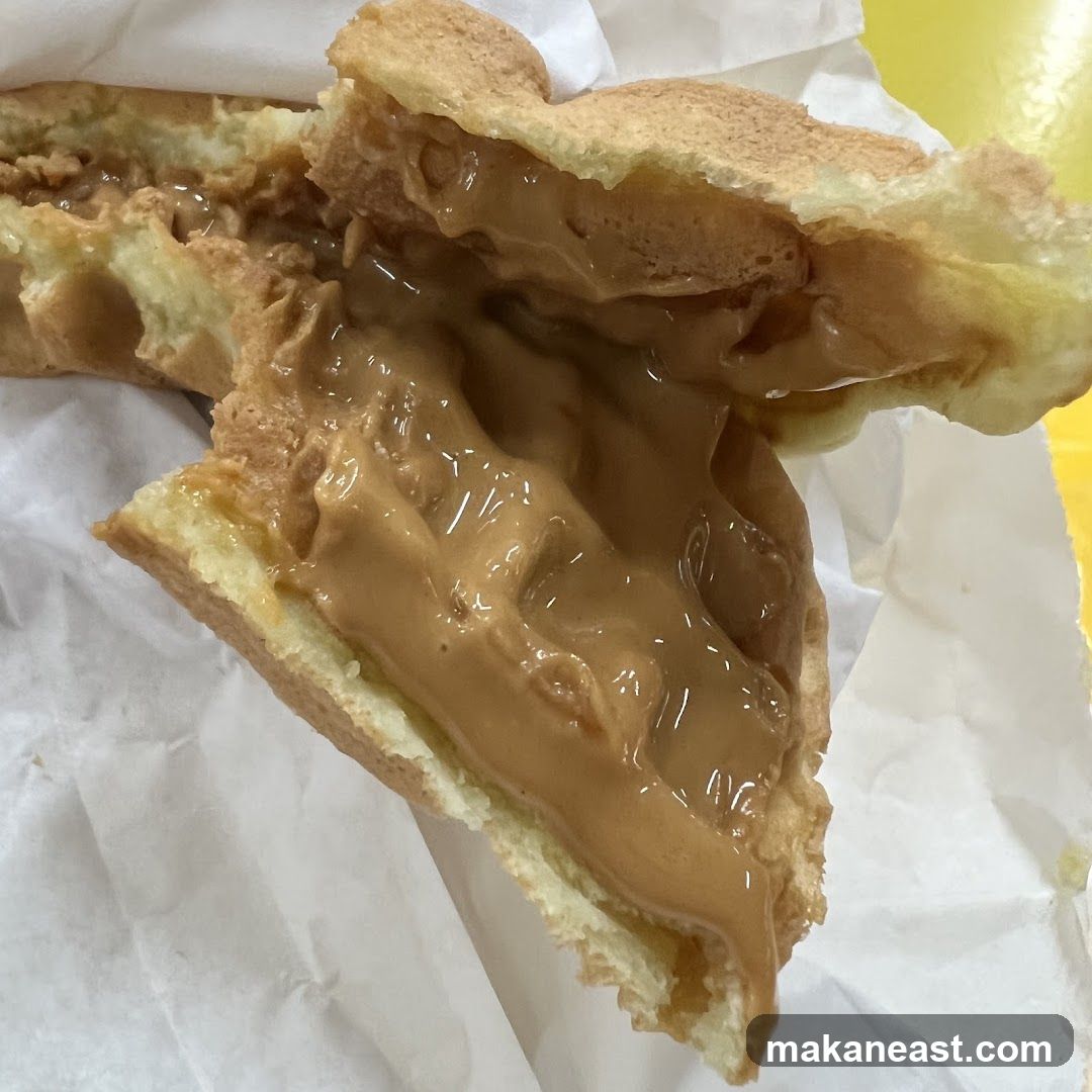 Peanut Butter Filled Pastry