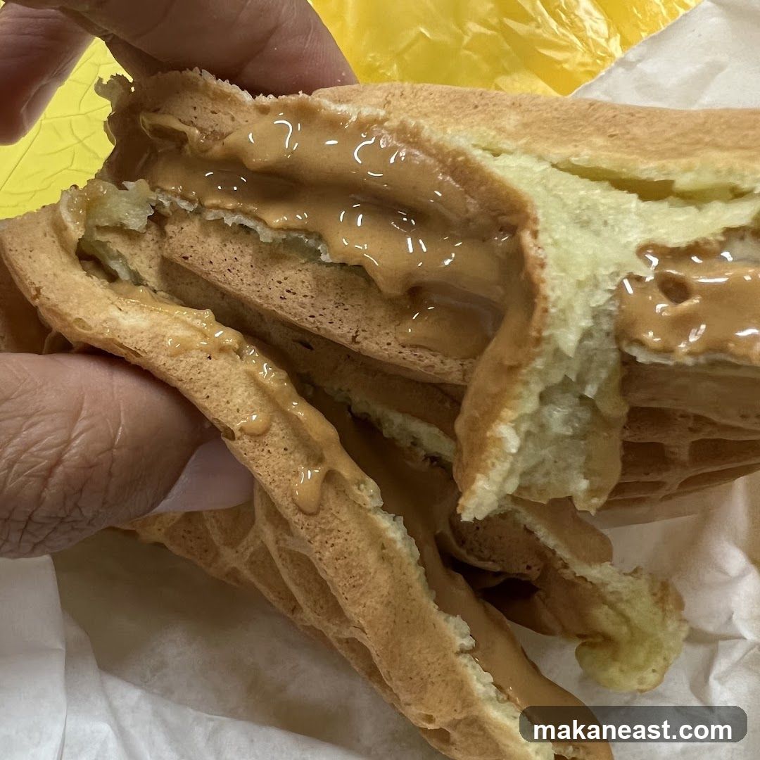 Peanut Butter Waffles