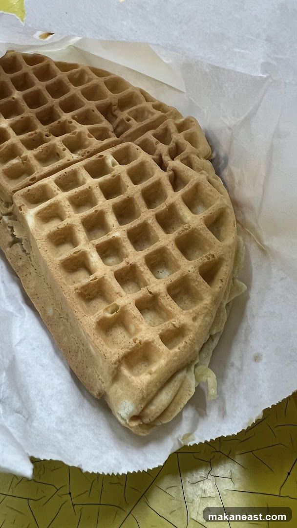 Two waffles