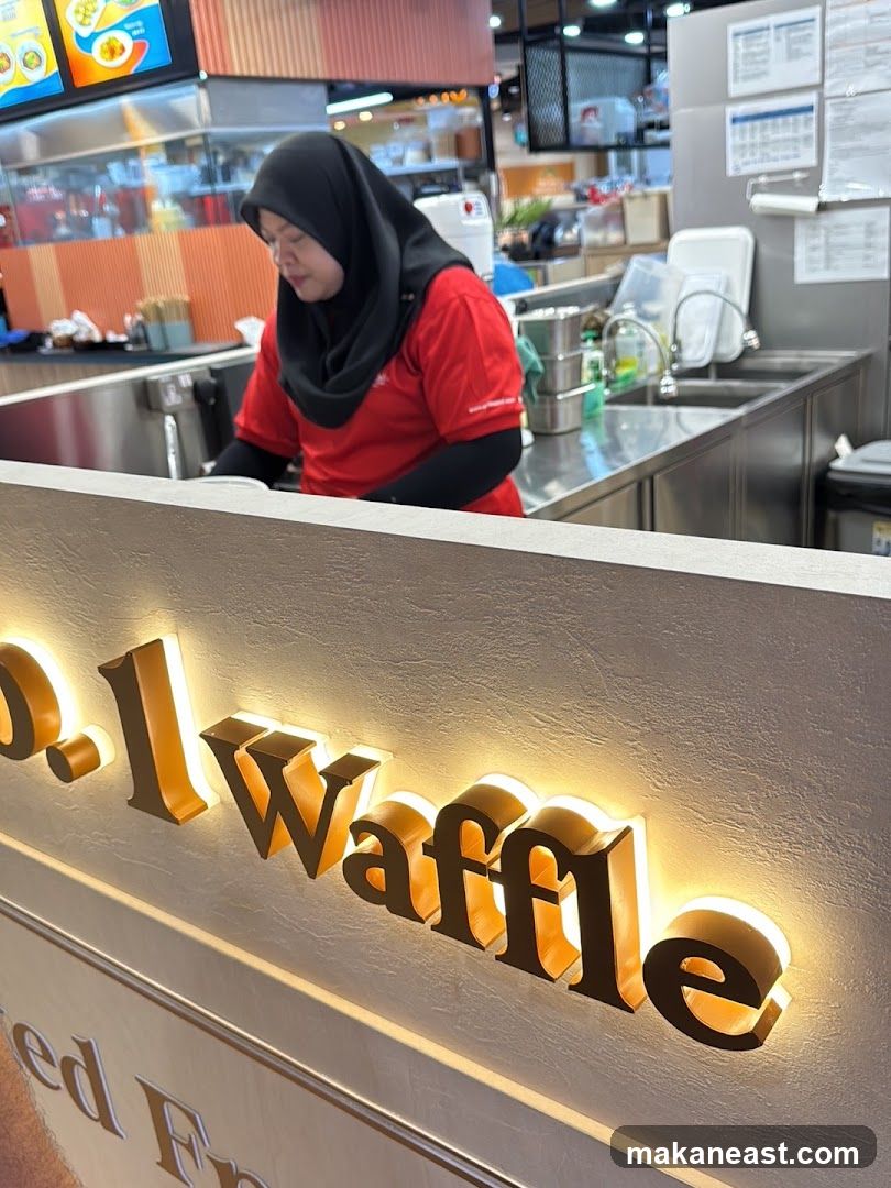 Waffle Shop Counter