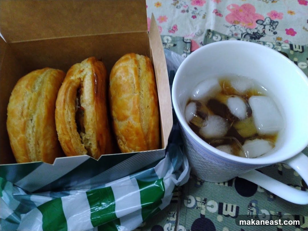 Pastries and Iced Drink