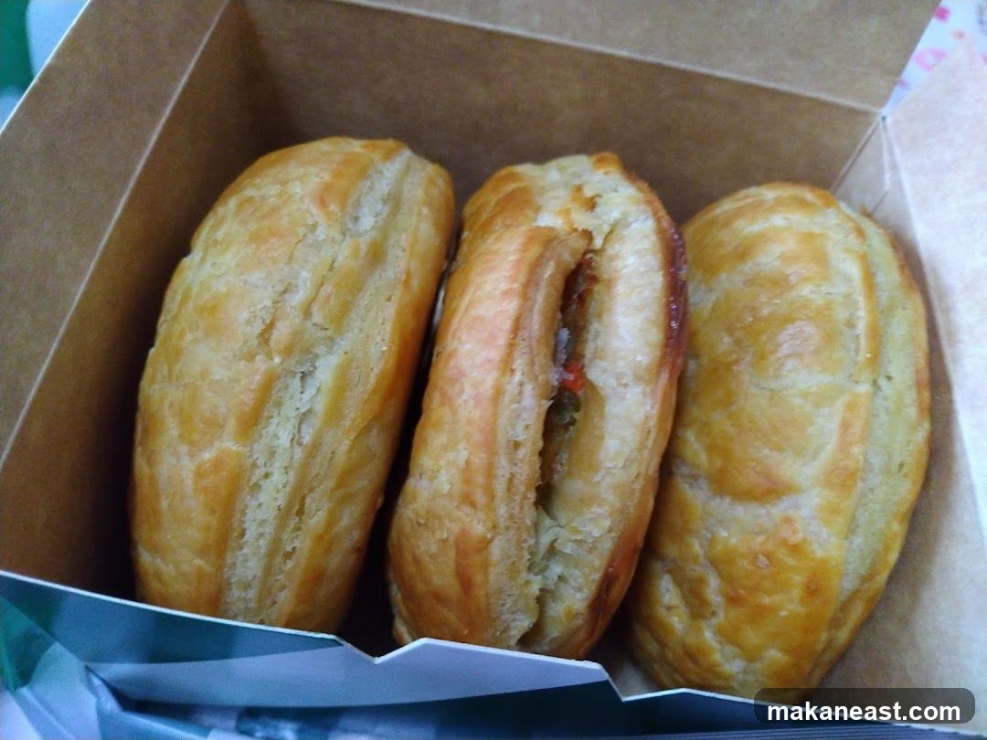 Three Pastries in a Box