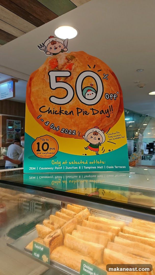 Chicken Pie Day Promotion