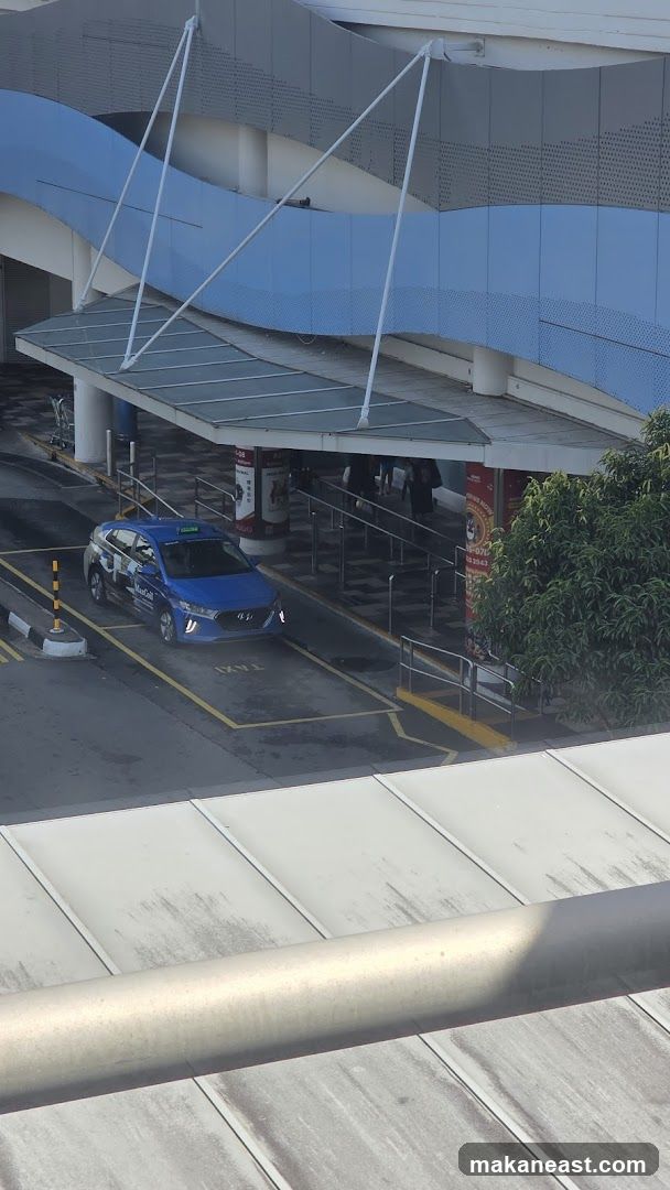Taxi waiting area