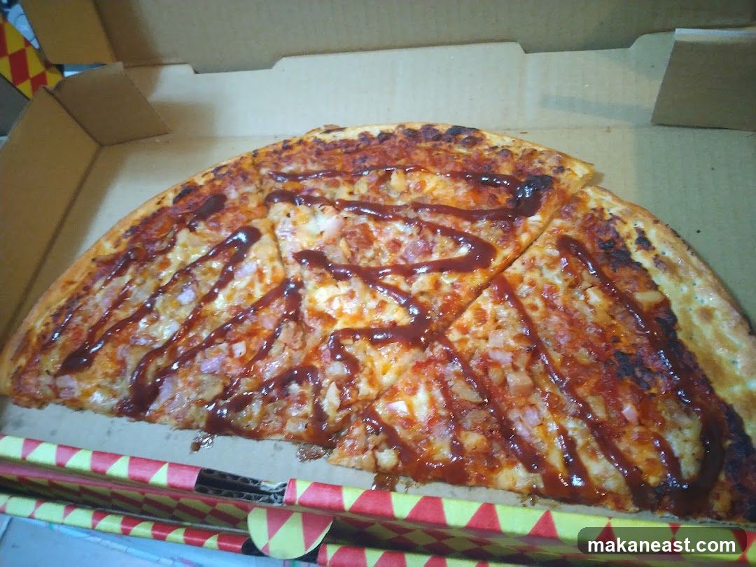 Barbecue Pizza in a Box