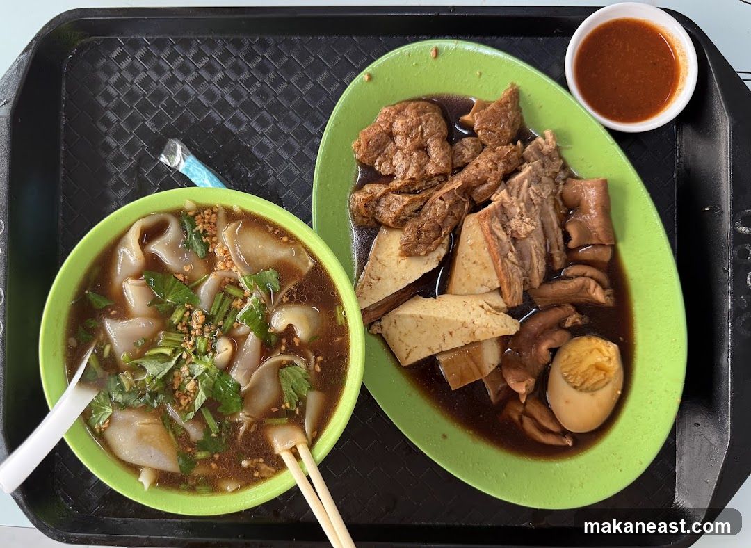 Braised Duck and Noodles
