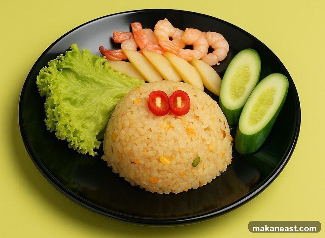 Fried Rice with Shrimp and Vegetables