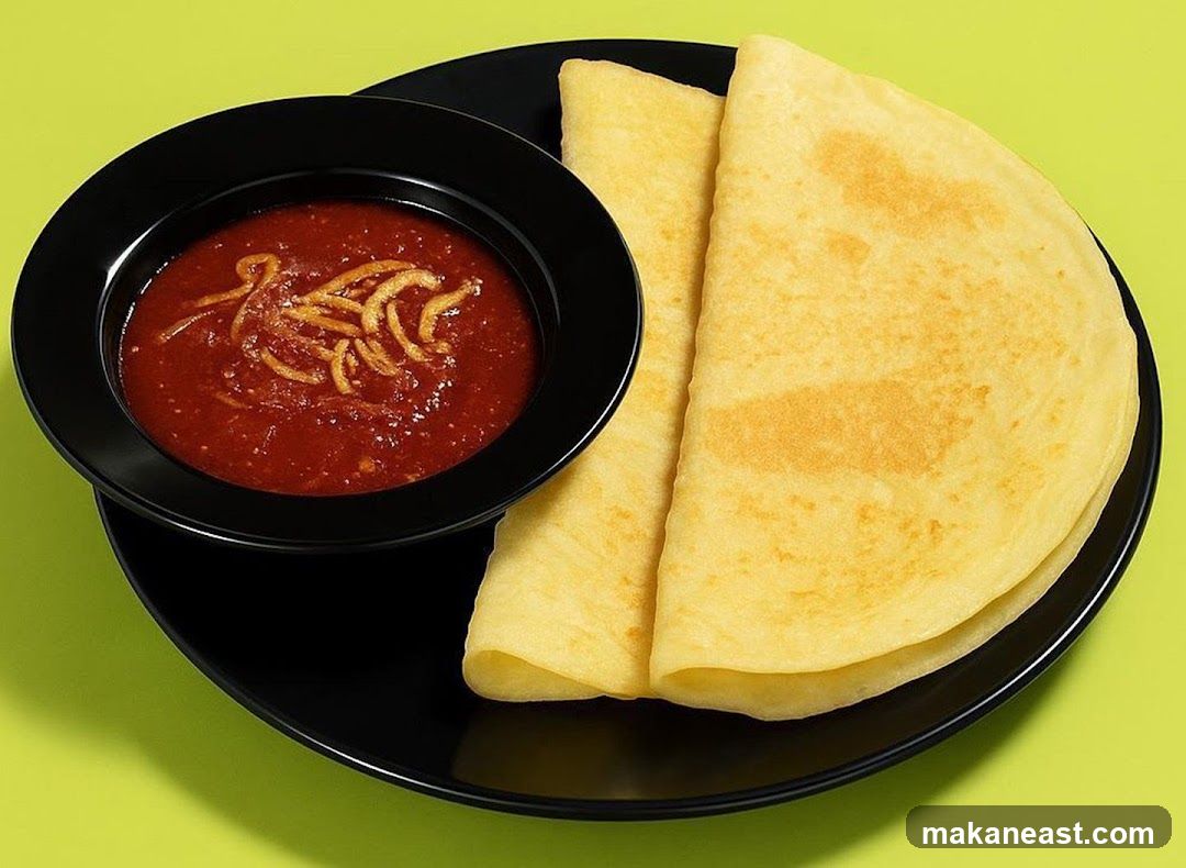 Crepes with Sauce