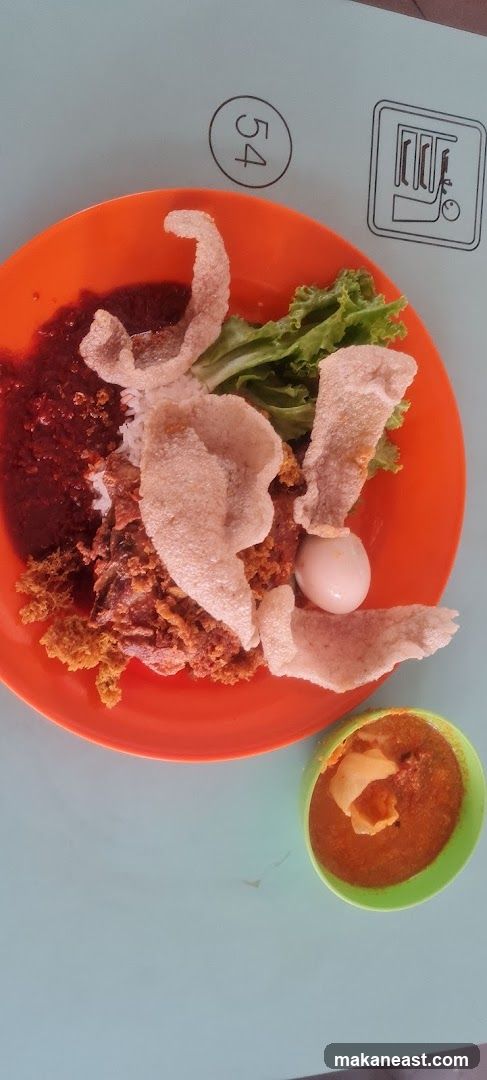 Nasi Lemak with Side Dish