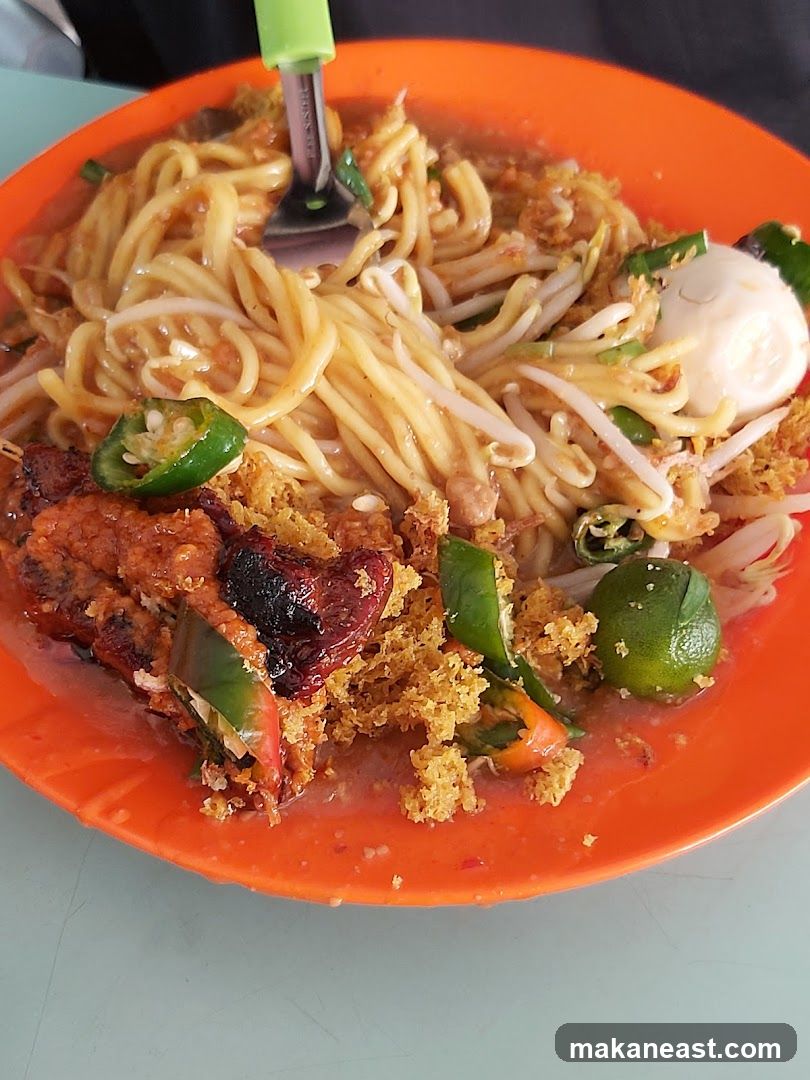 Noodles with Meat and Vegetables