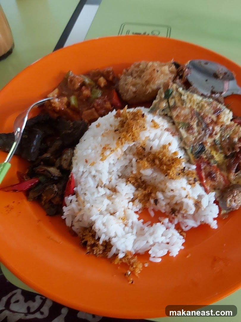 Plate of food