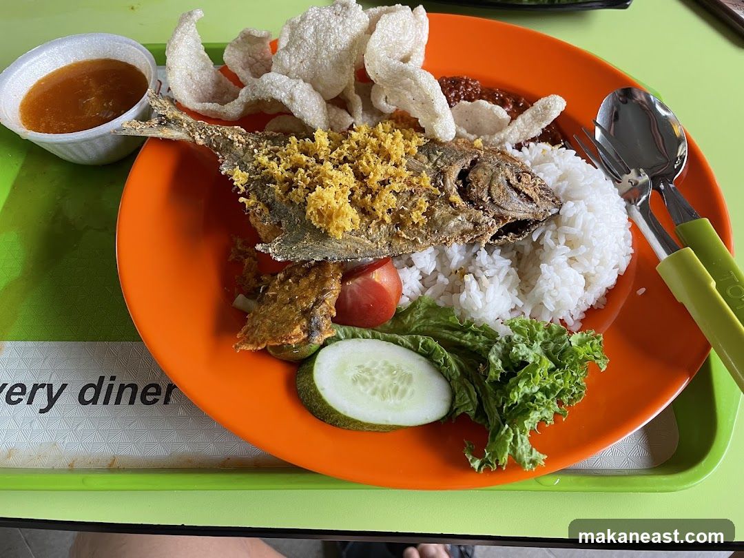 Fried Fish with Rice