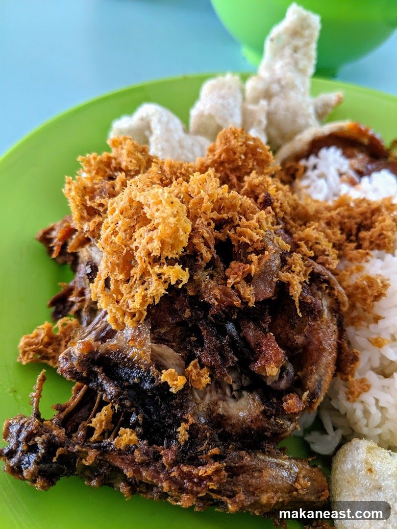 Fried Chicken and Rice