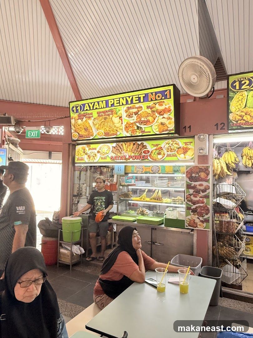 Food Stall with Menu