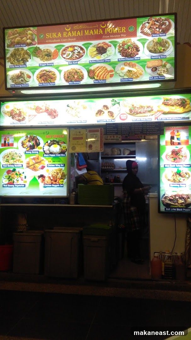 Food Stall Menu