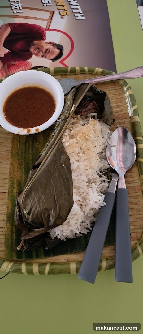 Meal with Rice and Sauce