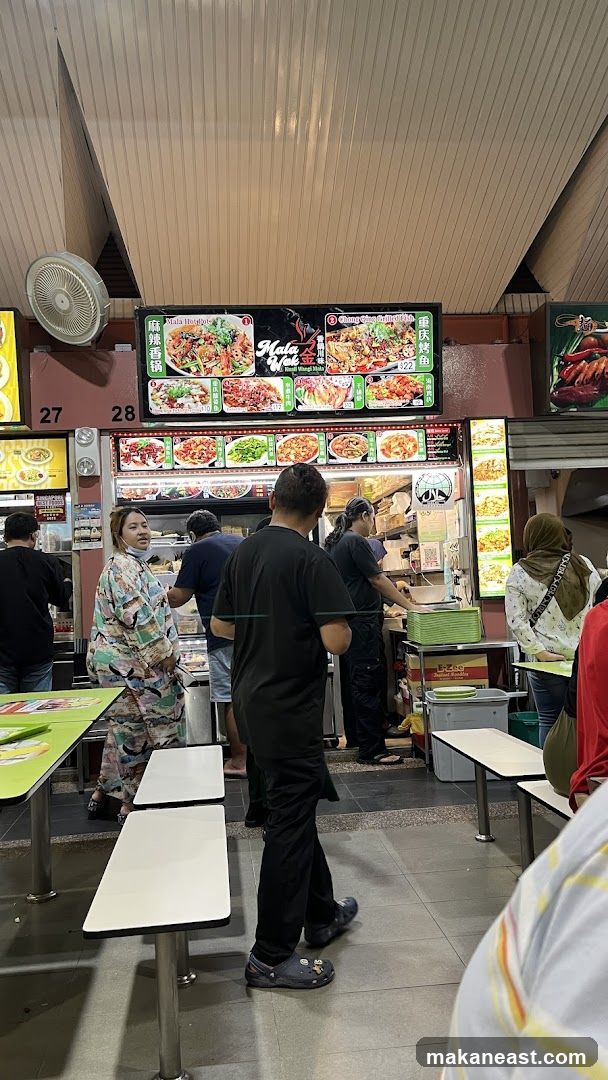 Food Stall with Menu Display