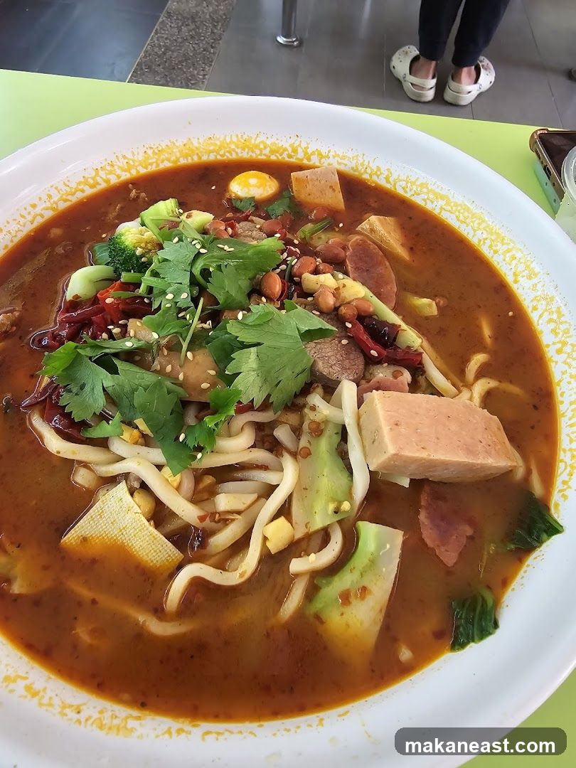 Spicy Noodle Soup