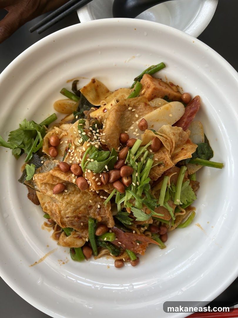 Spicy Noodle Dish