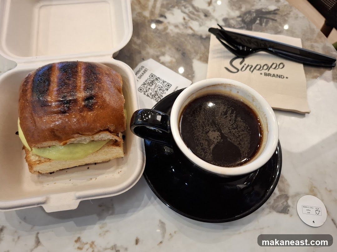 Coffee and Sandwich