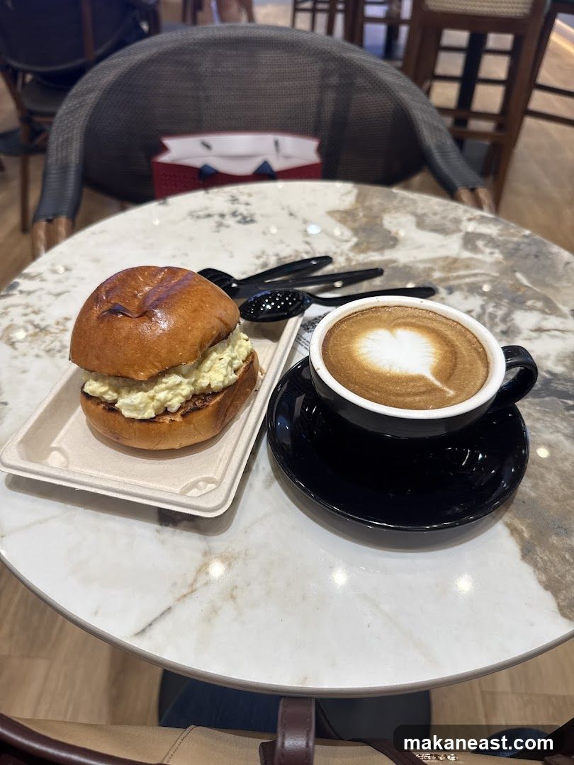 Coffee and Sandwich