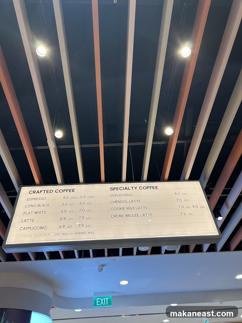 Coffee Menu