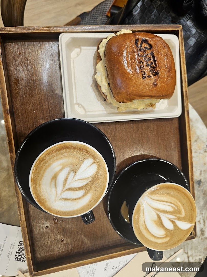 Coffee and Sandwich