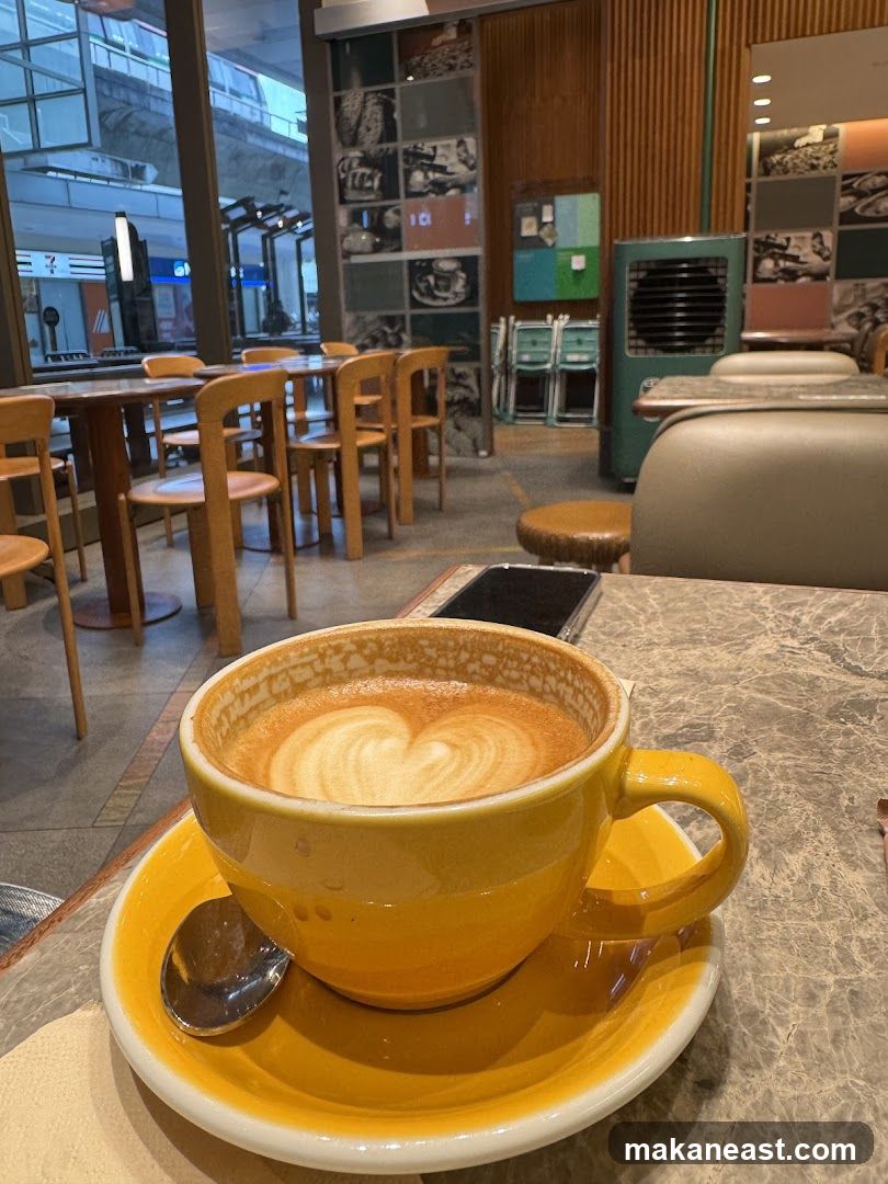 Coffee with Latte Art