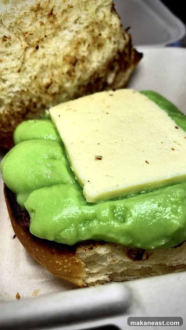 Avocado and Cheese Sandwich