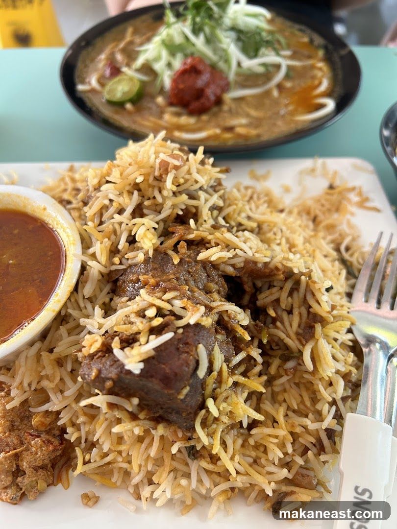 Biryani and Laksa