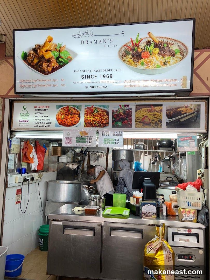 Draman's Kitchen Food Stall