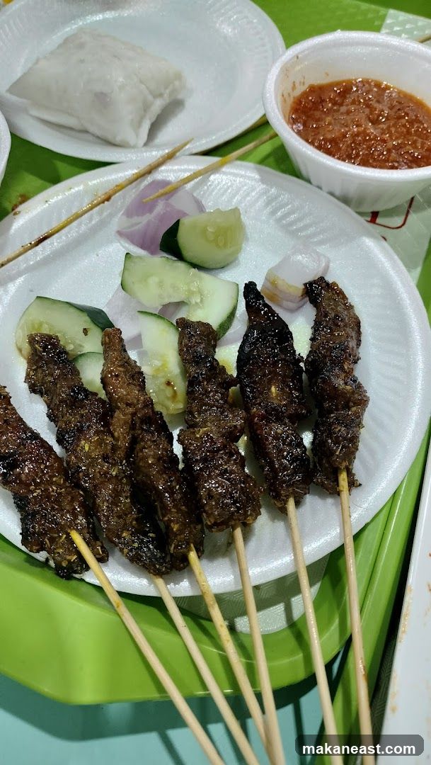 Beef Satay with Accompaniments