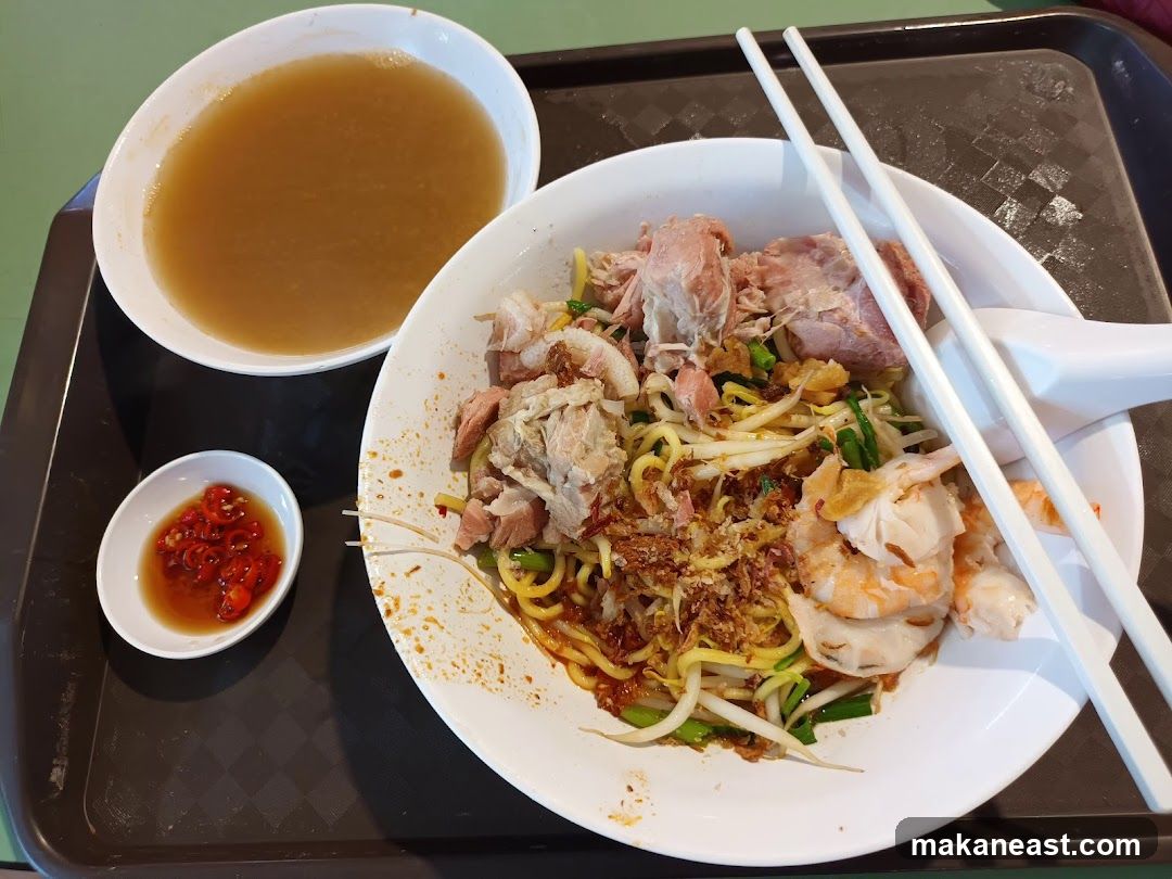 Noodles with Pork and Shrimp