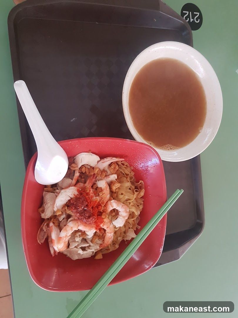 Noodles with Shrimp and Pork