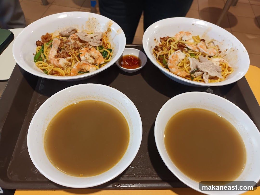Noodles with Shrimp and Pork