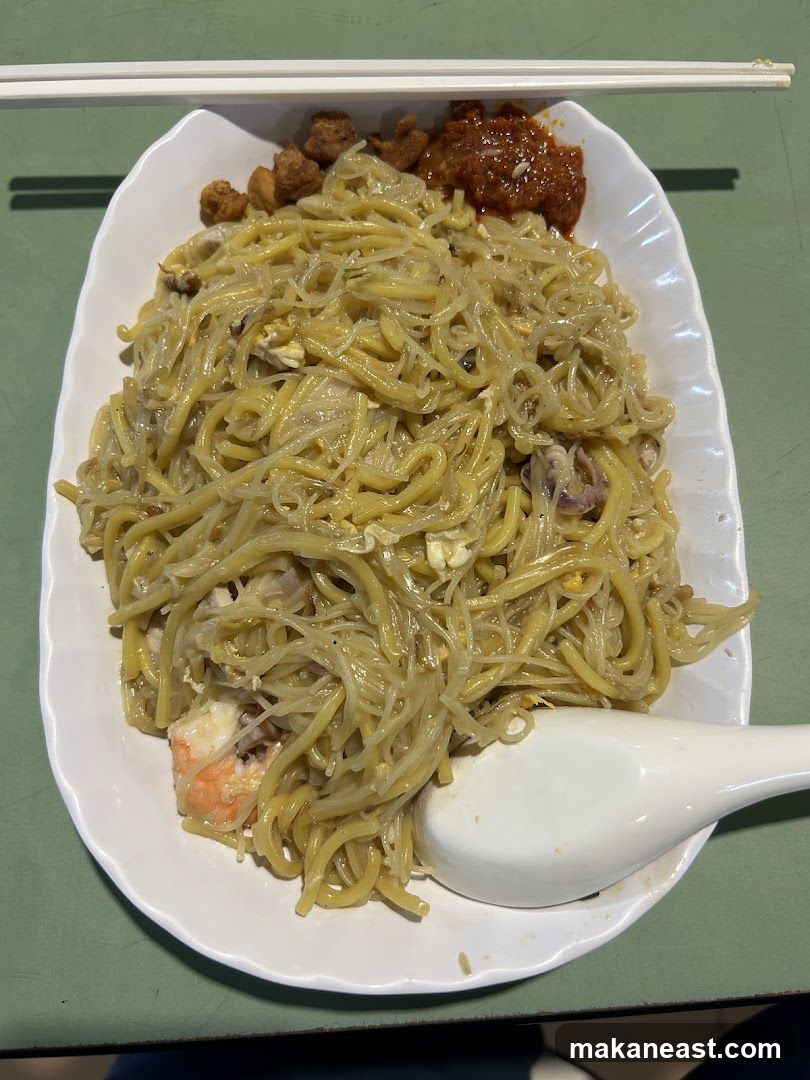 Noodles with Shrimp and Chili Paste
