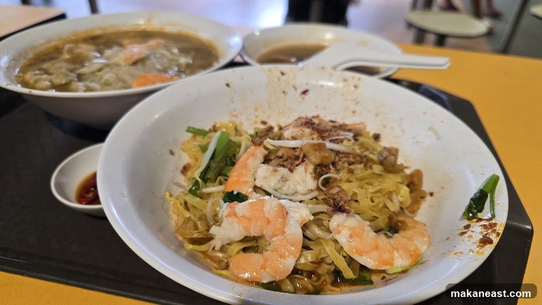 Noodles with Shrimp and Soup