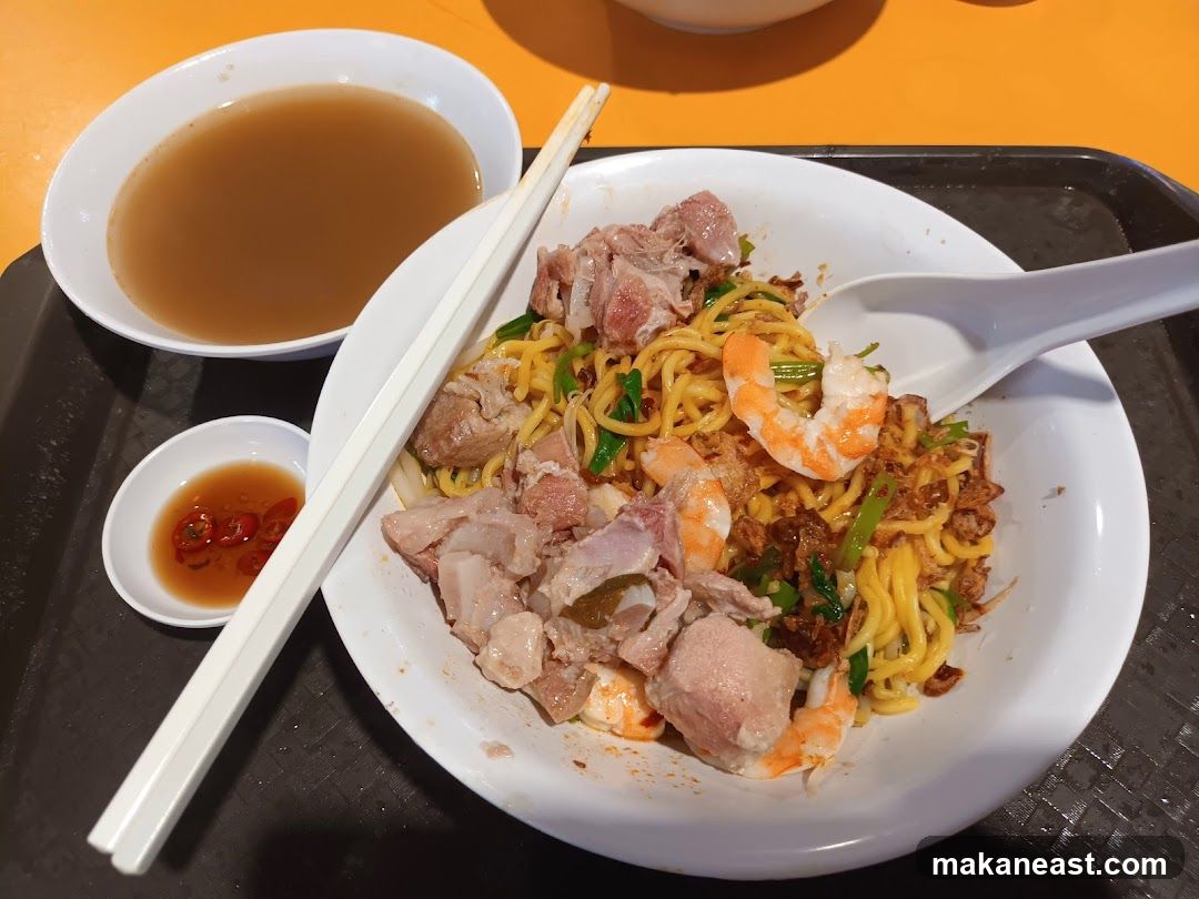 Noodles with Pork and Shrimp